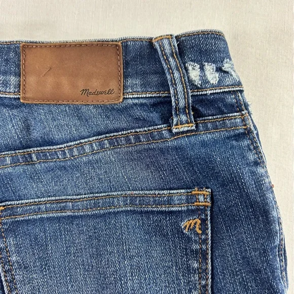 Madewell Skinny Skinny Jeans Medium Wash‎ Women’s 26 EUC - Picture 9 of 12